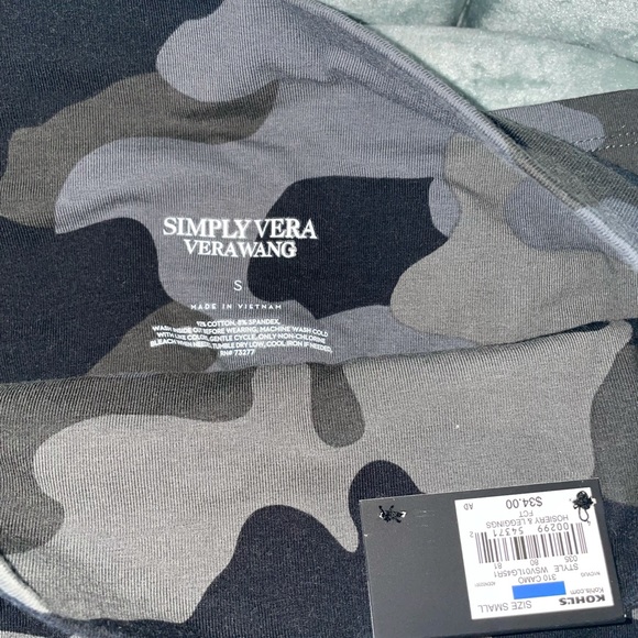 Simply Vera Vera Wang High Rise Leggings - Picture 2 of 2